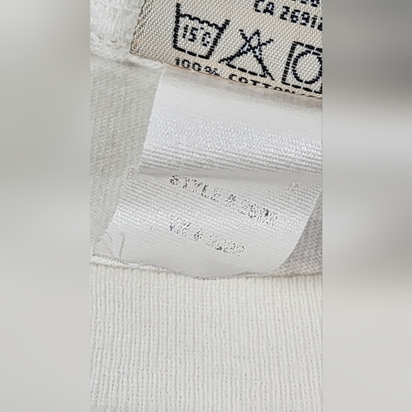 VINTAGE NO FEAR FACE YOUR FEARS LIVE YOUR DREAMS 1990s SIZE EXTRA LARGE WHITE - Picture 10 of 10